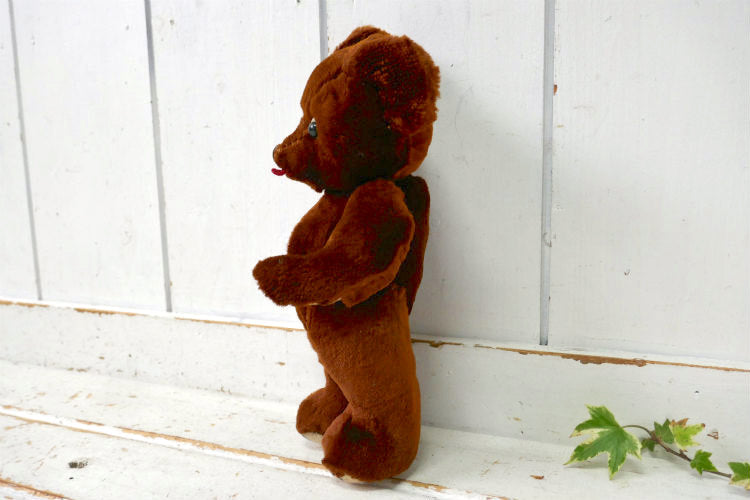 Teddy Bear テディベア 子グマ くま ジョイント式 1930〜1940s ヴィンテージ ぬいぐるみ ドール おもちゃ TOY USA