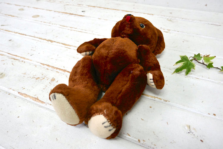 Teddy Bear テディベア 子グマ くま ジョイント式 1930〜1940s ヴィンテージ ぬいぐるみ ドール おもちゃ TOY USA