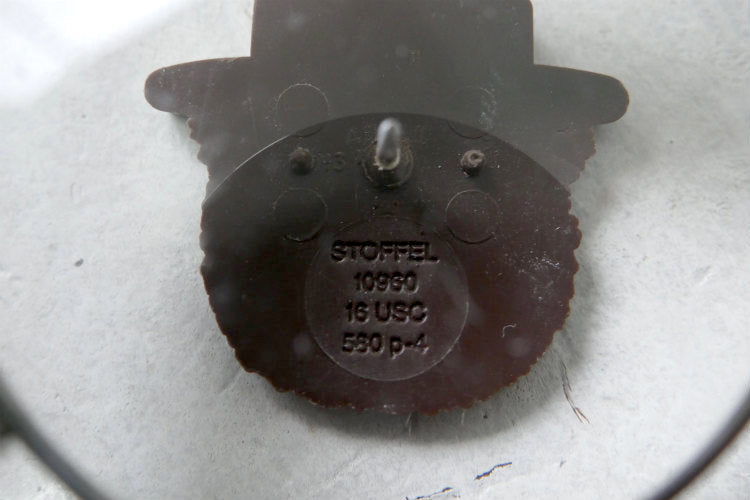 SMOKEY BEAR スモーキーベア ヴィンテージ ピンバッジ 熊 クマ USA 森林火災防止 キャラクター