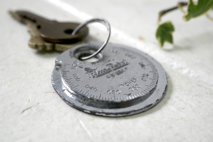 Blue point  ブルーポイント 工具 スパークプラグ ギャップツール　ヴィンテージ　キーホルダー　測定工具　鍵2本付き USA
