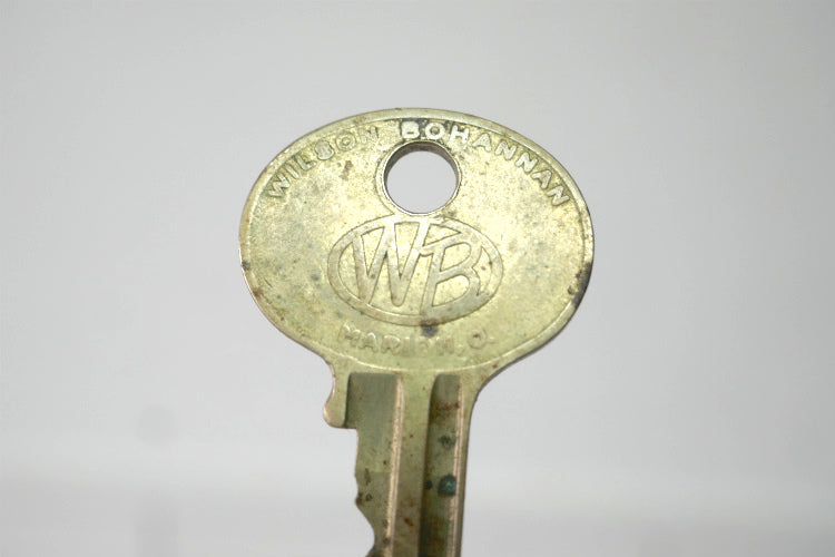 ウィルソン・ボハナン WB WILSON BOHANNAN MARION O ヴィンテージ KEY キー 鍵 USA