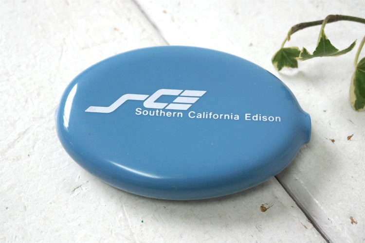 Southern California Edison 南カリフォルニア 電力会社 ノベルティ ラバー コインケース コインポーチ 小銭入れ USA