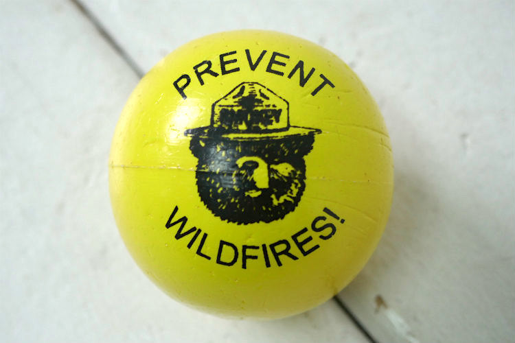 スモーキーベア PREVENT WILDFIRES!ヴィンテージ 企業キャラ アンテナボール アンテナトッパー カリフォルニア USA  カスタムカー