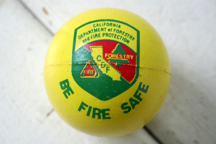 スモーキーベア PREVENT WILDFIRES!ヴィンテージ 企業キャラ アンテナボール アンテナトッパー カリフォルニア USA  カスタムカー