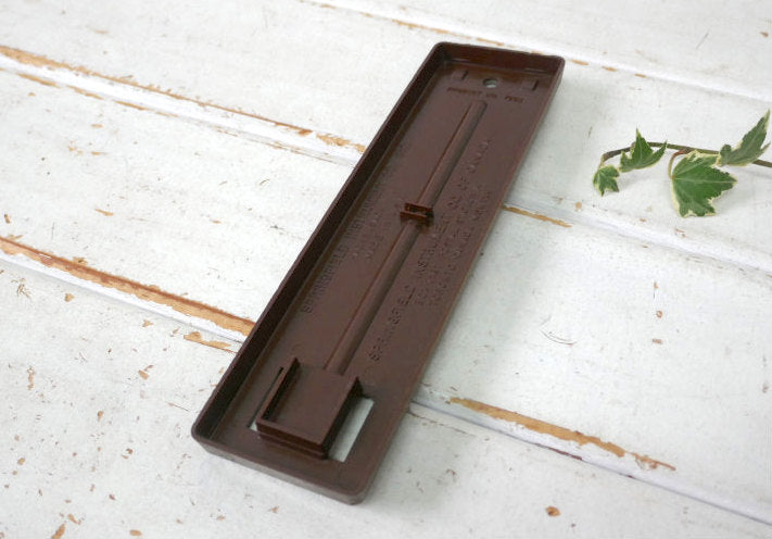 SPRINGFIELD PRODUCT NO. 7203 ブラウン ヴィンテージ 温度計 サーモメーター 壁飾り 店内装飾 USA