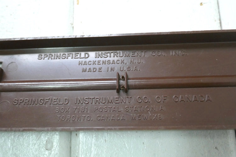 SPRINGFIELD PRODUCT NO. 7203 ブラウン ヴィンテージ 温度計 サーモメーター 壁飾り 店内装飾 USA
