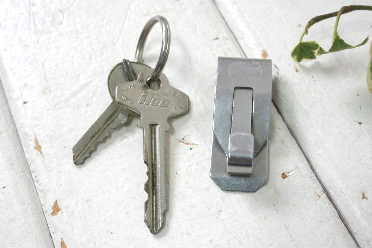 ラッキーライン LUCKY A-KEY SECURE ベルト装着型 キーホルダー　ヴィンテージ 鍵キー２本付き