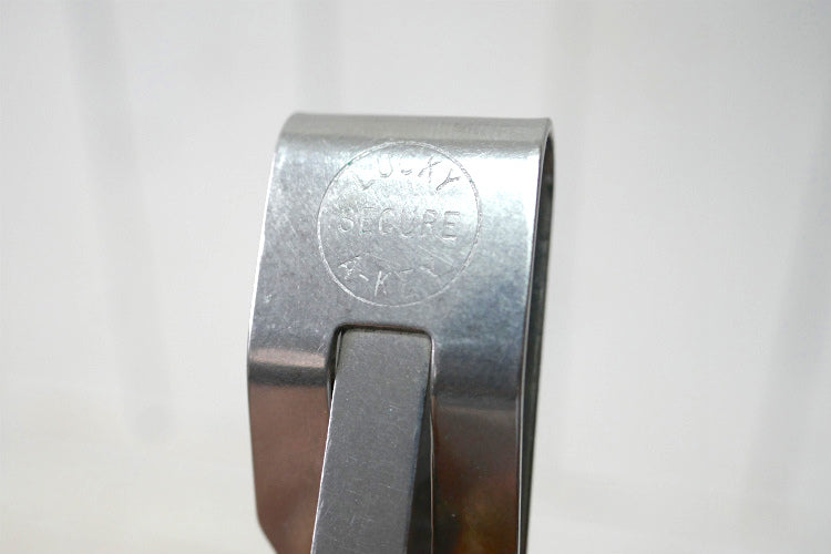 ラッキーライン LUCKY A-KEY SECURE ベルト装着型 キーホルダー　ヴィンテージ 鍵キー２本付き