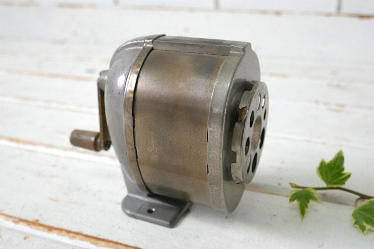BOSTON KS ボストン HUNT MFG CO メタル製 工業系 ヴィンテージ ペンシルシャープナー 鉛筆削り USA