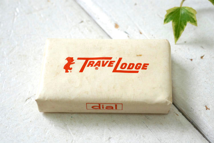1970y モーテル Trave Lodge トラベロッジ Dial デッドストック ヴィンテージ 石鹸 ソープ USA ミッドセンチュリー
