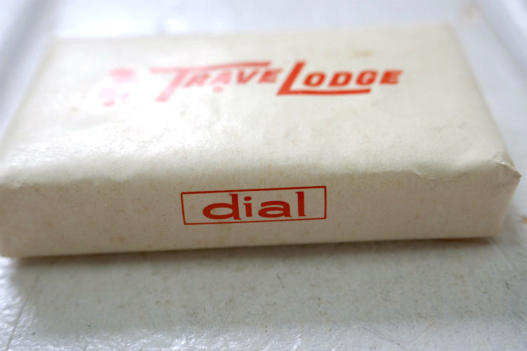 1970y モーテル Trave Lodge トラベロッジ Dial デッドストック ヴィンテージ 石鹸 ソープ USA ミッドセンチュリー