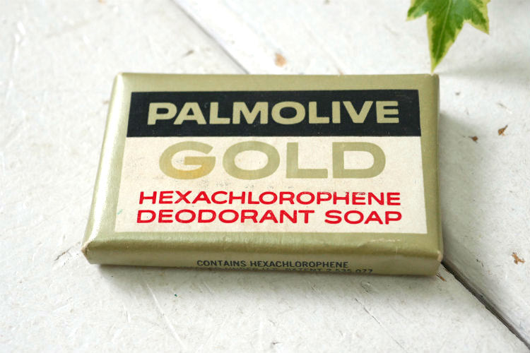 PALMOLIVE GOLD デオドラント デッドストック ヴィンテージ 石鹸 ソープ USA モーテル