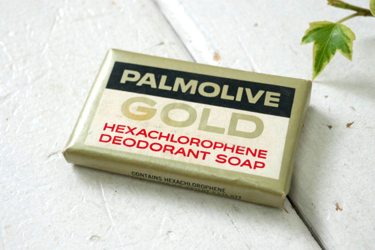 PALMOLIVE GOLD デオドラント デッドストック ヴィンテージ 石鹸 ソープ USA モーテル