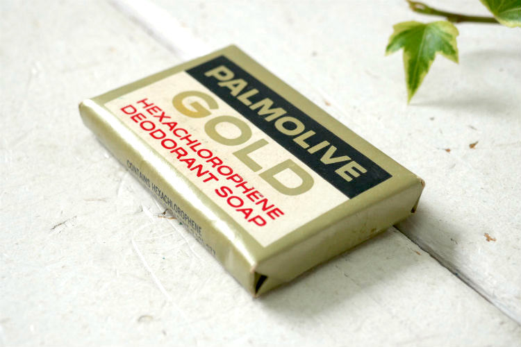 PALMOLIVE GOLD デオドラント デッドストック ヴィンテージ 石鹸 ソープ USA モーテル