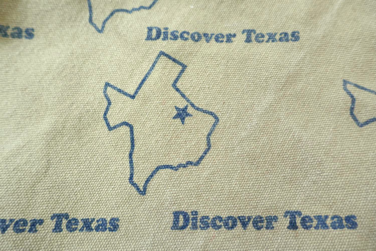 Discover Texas ディスカバー テキサス テキサス州 キャンバス地 ヴィンテージ エプロン 古着 USA