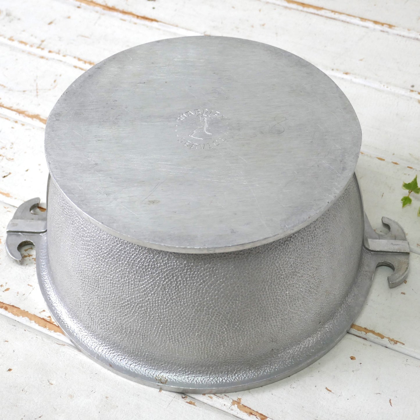 Guardian Service Cookware ガーディアン サービス ハンマードフィニッシュ アルミ鋳造 ヴィンテージ 鍋 ダッチオーブン 調理器具 USA ②