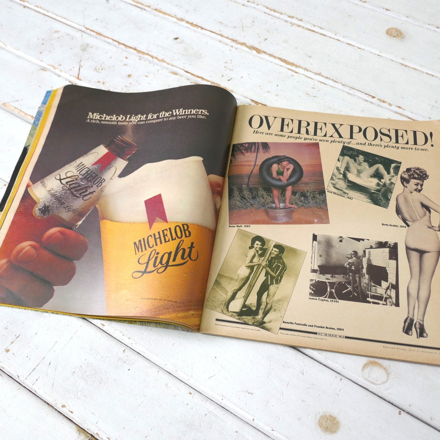 Rolling Stone ローリングストーン 1983年 スターウォーズ ヴィンテージ 雑誌 夏季合併号 USA