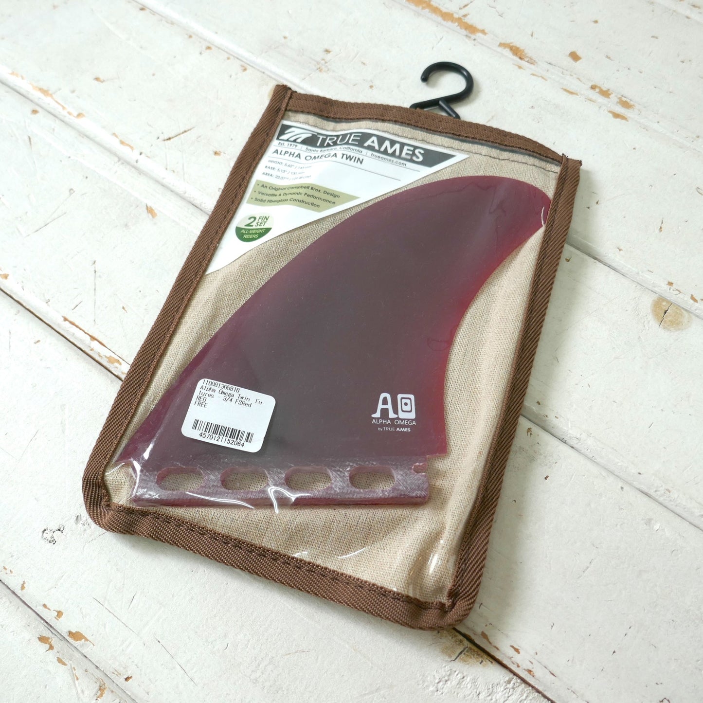 TRUE AMES  キャンベル・ブラザーズ アルファ オメガツイン Campbell Brothers Alpha Omega Twin - Futures Compatible 2FIN(Solid Fiberglass)
