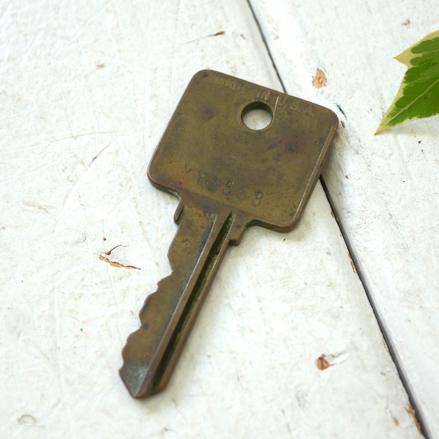 ARCO LOCK 7 Key キー YY1558  真鍮製 OLD 鍵 A Rifkin Co ヴィンテージ  MADE IN USA