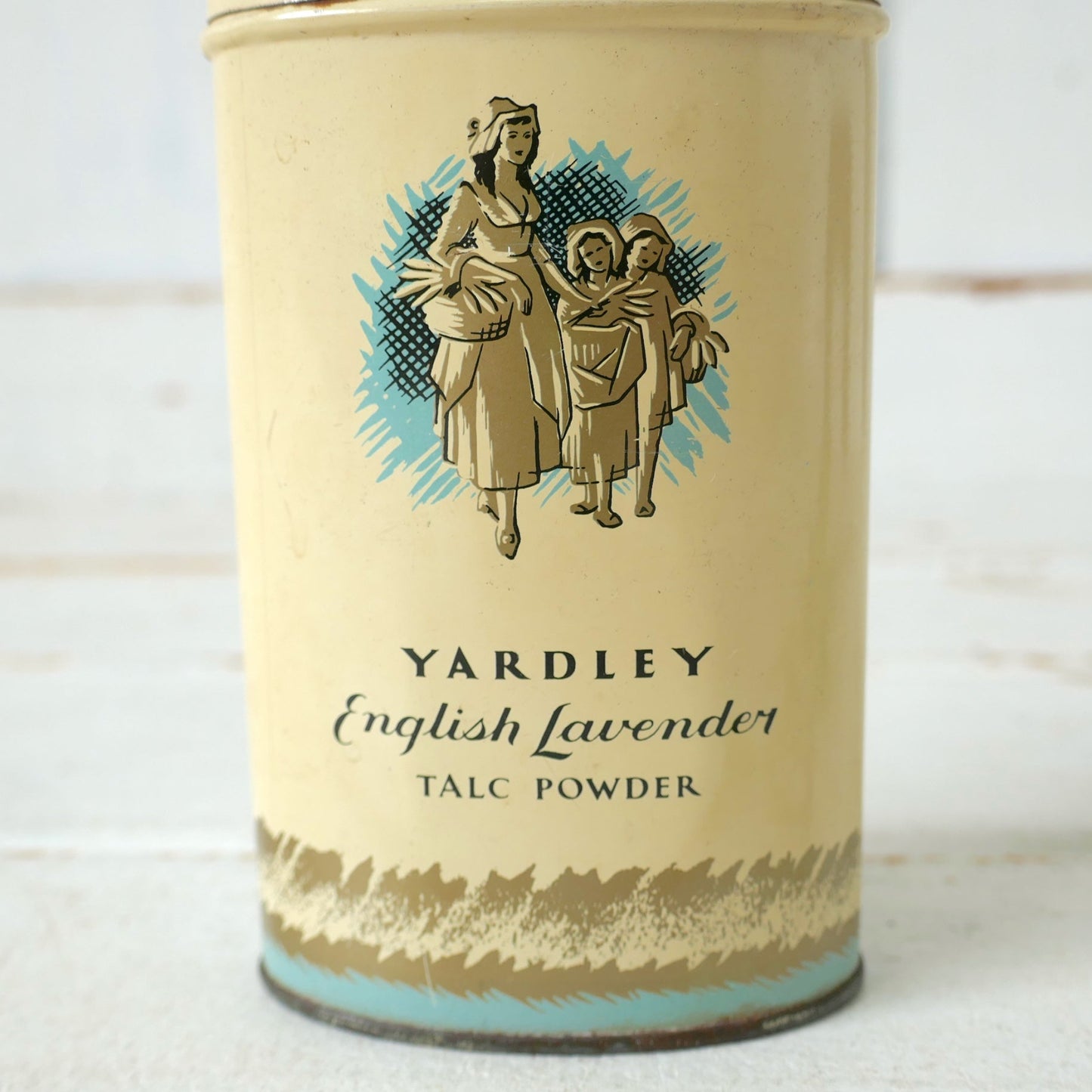 Yardley English Lavender ヤードレー  イギリス王室御用達ブランド 60's ヴィンテージ パウダー缶 ティン缶 USA