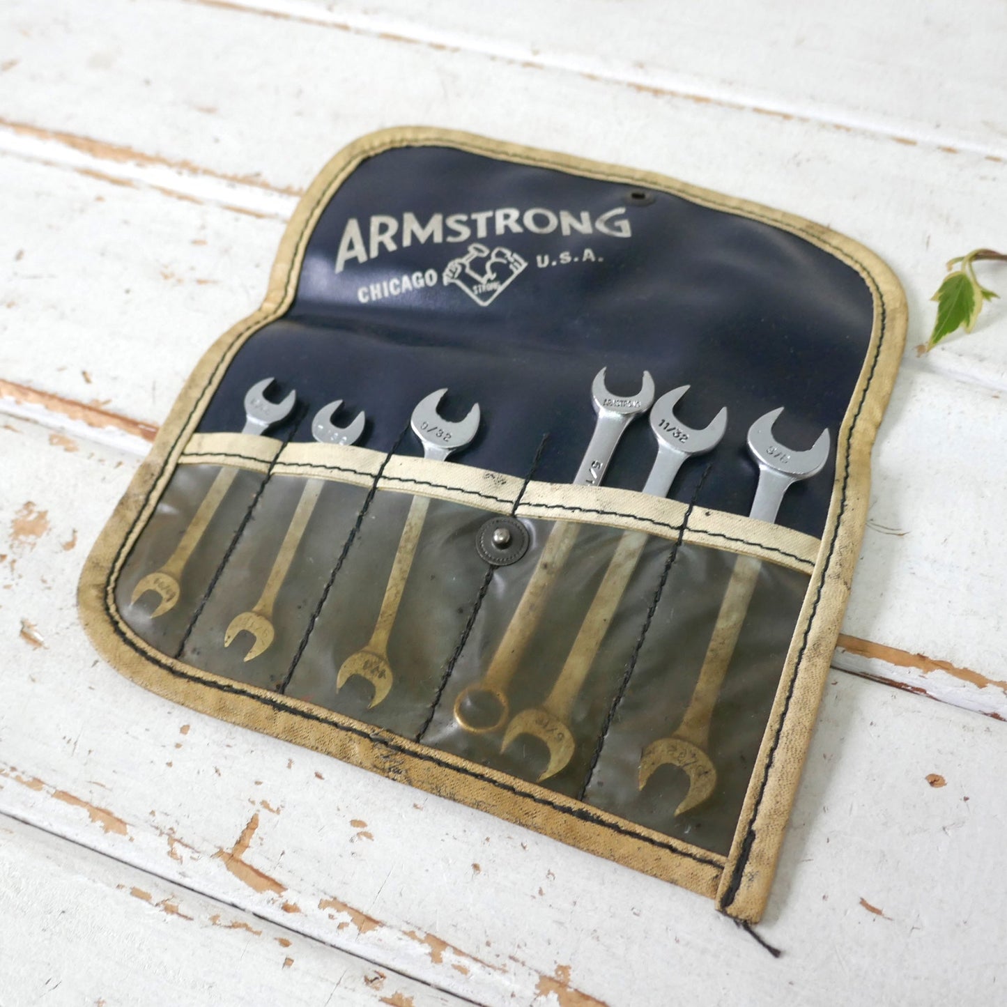 Armstrong Chicago アームストロング オープンエンド レンチ ヴィンテージ 両口スパナ 5本セット 工具 ツール USA