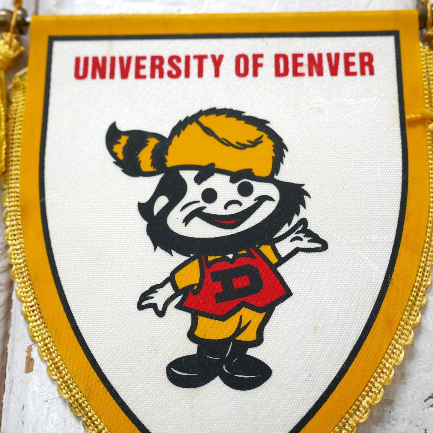 University of Denver デンバー大学 デンバーブーン ミニサイズ ヴィンテージ バナー フラッグ 星条旗 タペストリー USA
