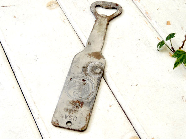 【ミラービール】アドバタイジング・ヴィンテージ・USA・ボトルオープナー・栓抜き・キーホルダー