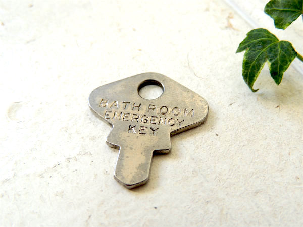 【BATH ROOM・バスルーム】緊急用・ヴィンテージ・キー・USA・鍵