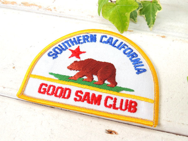 【グッドサムクラブ/SOUTHERN CALIFORNIA】ヴィンテージ・刺繍・ワッペン・RV