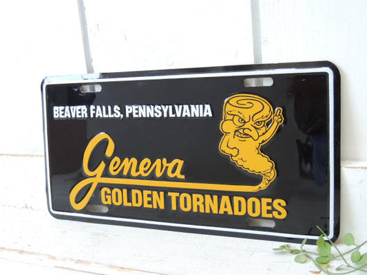 ペンシルベニア US アメリカンフットボール・アドバタイジング・ナンバープレート 看板