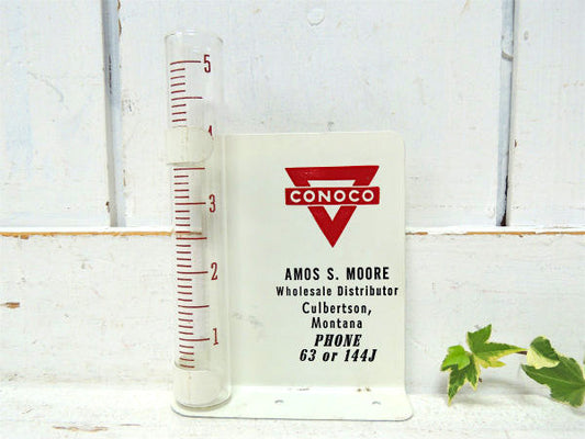 コノコフィリップス・オイルカンパニー・アドバタイジング・ヴィンテージ・試験管スタンド・卓上看板