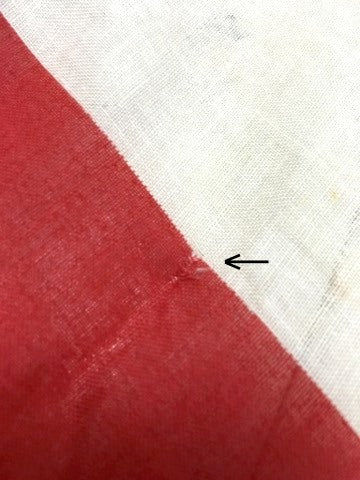 1★・テキサス・州旗 1836〜1845年・ヴィンテージ・星条旗・フラッグ・旗・木製ポール