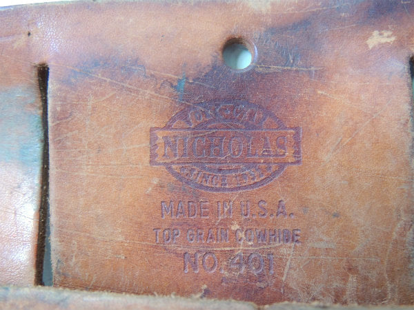 マグワイア ニコラス カウハイド 本革製・5ポケット・ツールポーチ DIY 工具 エプロン 腰袋