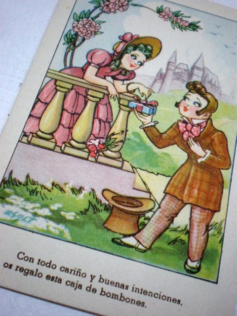 スペイン　アンティーク・絵葉書/ポストカード