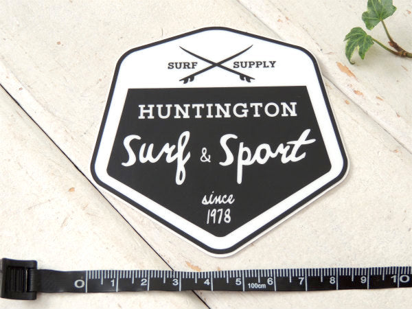 ハンティントン サーフ&スポーツ CA サーフショップ・カリフォルニア・サーフボード柄・ステッカー