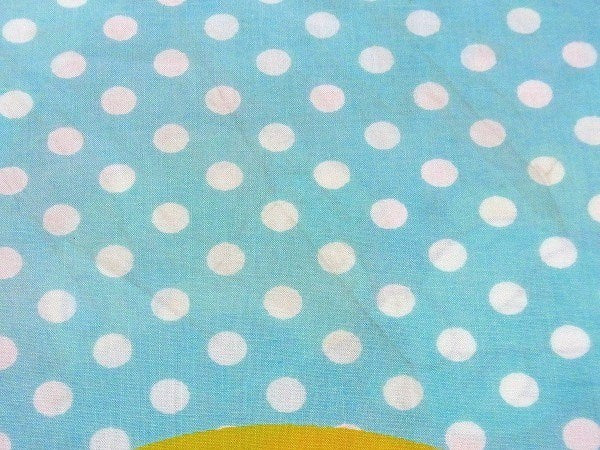 【ミッキー&フレンズ】水玉&ダンス柄・ヴィンテージ・ユーズドシーツ(フラットシーツ) USA