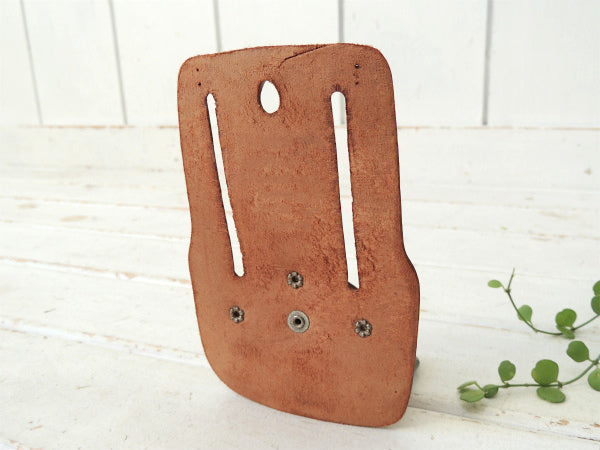 【America's Choice】レザー製・ヴィンテージ・ハンマーホルダー/ツールホルダー/DIY