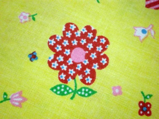 USA　花柄ヴィンテージ・テーブルクロス/ファブリック