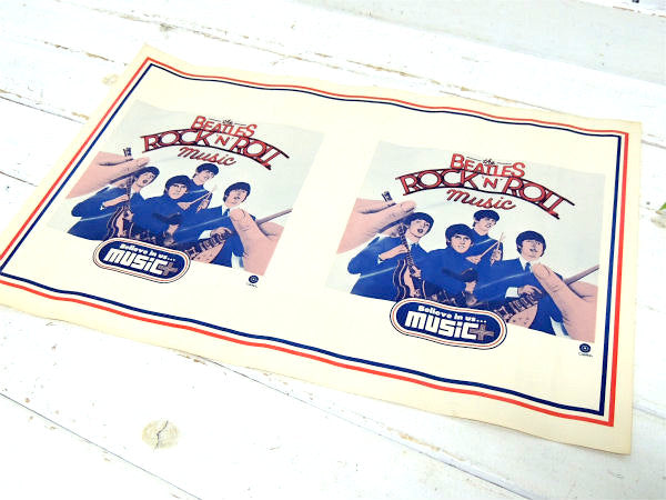 【英国・ビートルズ・ロックンロール】バンド・デッドストック・ヴィンテージ・ブックカバー・印刷物
