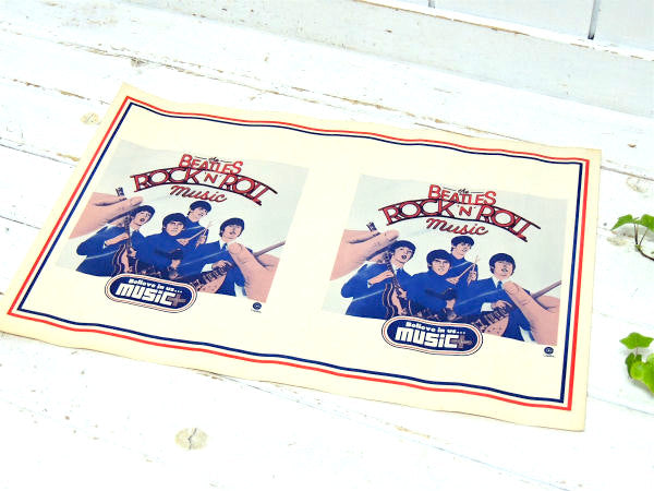 【英国・ビートルズ・ロックンロール】バンド・デッドストック・ヴィンテージ・ブックカバー・印刷物
