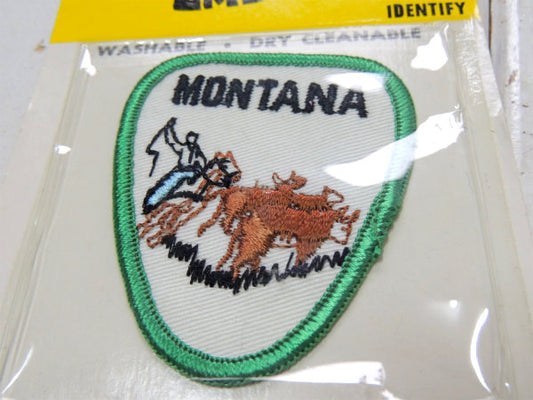 モンタナ・MONTANA カウボーイ・牛&馬・ヴィンテージ・刺繍ワッペン ファッション・アメカジ