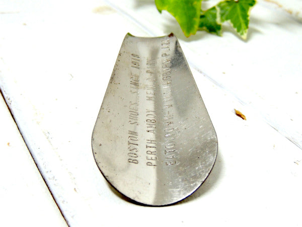 【1918年・ボストンシューズ】BOSTON・ビンテージ・シューホーン・靴べら・アドバタイジング