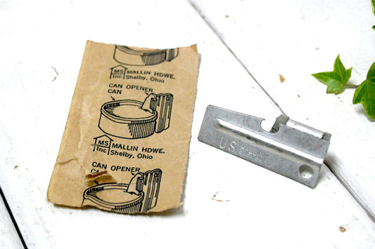 US MALLIN HDWE 世界大戦 ビンテージ・缶切り・キーホルダー・ミリタリー・キャンプ 防災