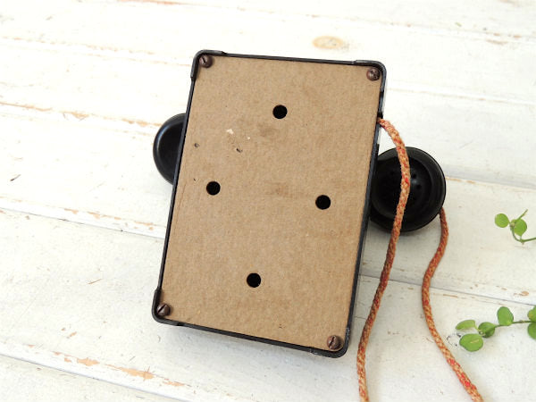【Ideal PHONE・1940's】おもちゃ・アンティーク・黒電話・TOY・電話機・USA
