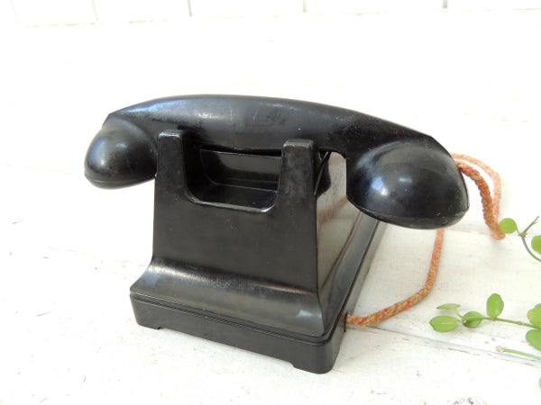 【Ideal PHONE・1940's】おもちゃ・アンティーク・黒電話・TOY・電話機・USA