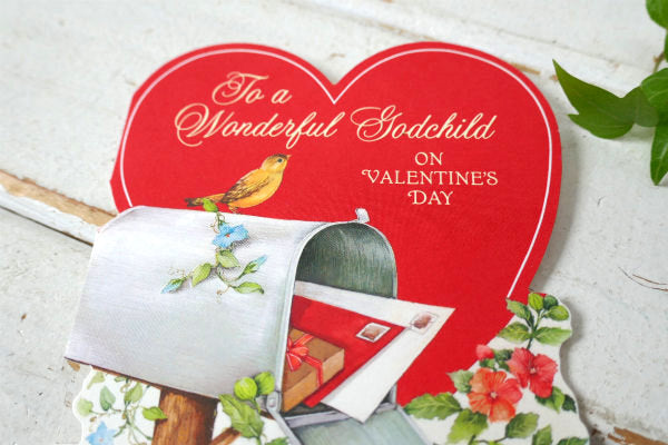 ホールマーク バレンタイン USメールボックス デッドストック ビンテージ メッセージカード USA