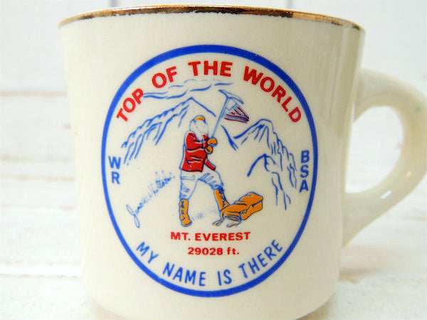 ボーイスカウトマグ エベレスト登山 冒険 60's アドバタイジング ヴィンテージ USA