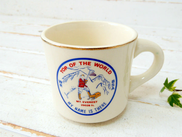 ボーイスカウトマグ エベレスト登山 冒険 60's アドバタイジング ヴィンテージ USA