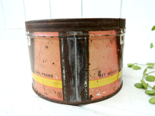 【EDWARDS COFFEE】ヴィンテージ・コーヒー缶/ティン缶・USA