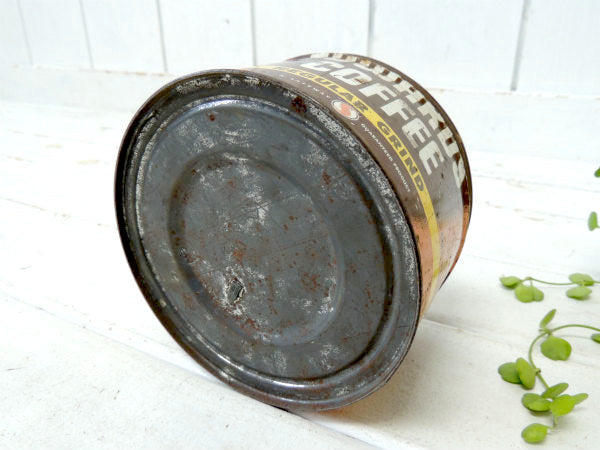 【EDWARDS COFFEE】ヴィンテージ・コーヒー缶/ティン缶・USA